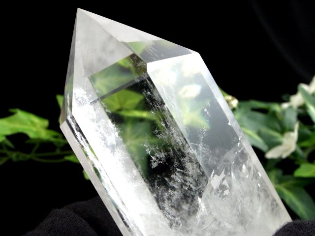 水晶ポイント・六角柱 （ヒマラヤ水晶 水晶 ポイント 六角柱