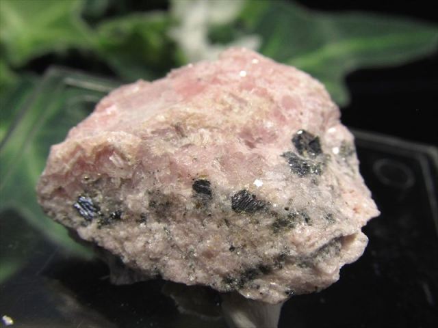 国産原石 インカローズ (菱マンガン鉱) 原石 ピラミッドケース付き 1個