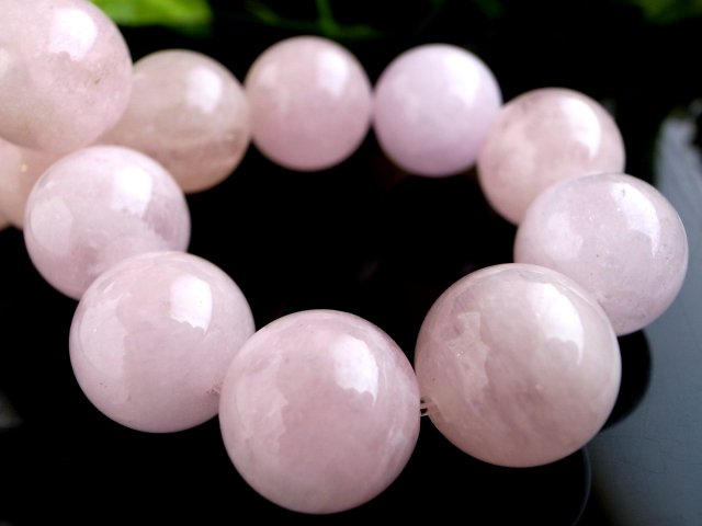 モルガナイト ピンクアクアマリン ブレスレット 約11mm-11.5mm×18珠 華やかミルキーピンク 4月の誕生石 『清純・愛情・優美』の象徴 モルガン石 ブラジル産
