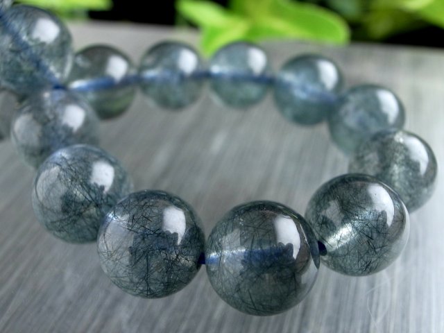 5A ブルールチル インディゴライト サゲニティック クォーツ