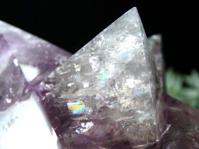 ☆特別出品☆透明度と綺麗なクラック☆究極形状☆アメジスト アステロイド 天然石 アステロイド （小惑星） アメジスト （ブラジル産） No.1