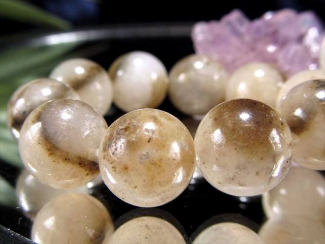 イジェン水晶 ブレスレット 10mm-10.5mm×20珠 超希少 数量限定