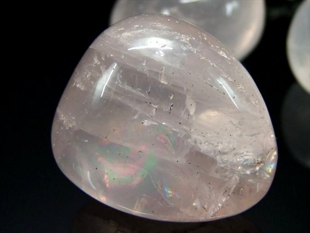 超希少モザンビーク産 ローズクォーツ（紅水晶）タンブル 詰合せ 一袋