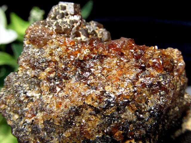 希少 国産原石 レインボー ガーネット アンドラダイトガーネット 原石