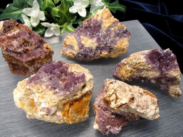 希少 国産原石 アメジスト(紫水晶) 原石 70g-90g 1個売り ナチュラル