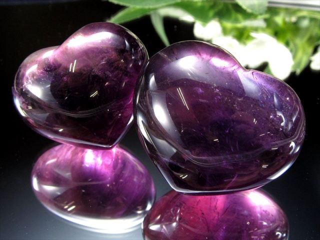 ♡希少品♡ハート型アメジスト　0.7キロ カコクセナイト入り◎ブラジル産アメジスト ハート型♡15◇Amethyst