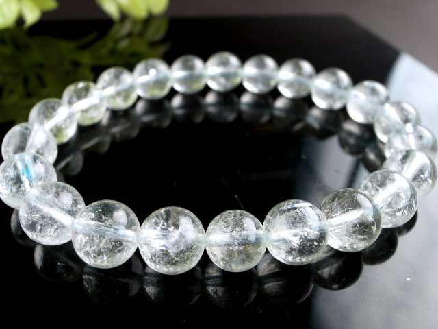 1巻 ファッション 高品質【透明感抜群】【美品】天然石ミックスベリル