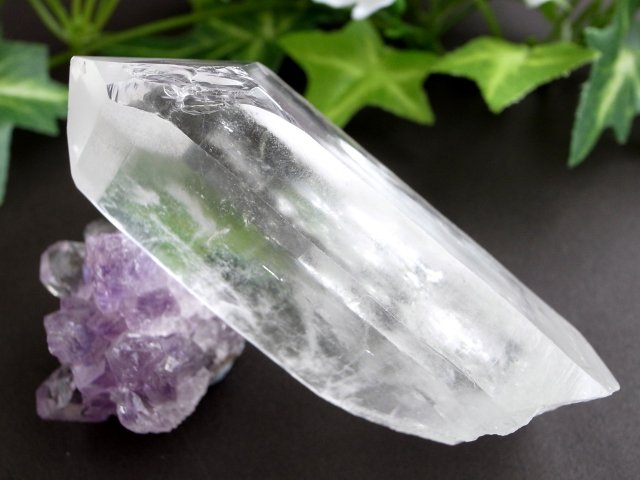 激レア 溶け跡くっきり カブラル産 レムリアン単結晶 ライトニングクリスタル(雷水晶) 幅 約71mm 重さ 64g コレクター品