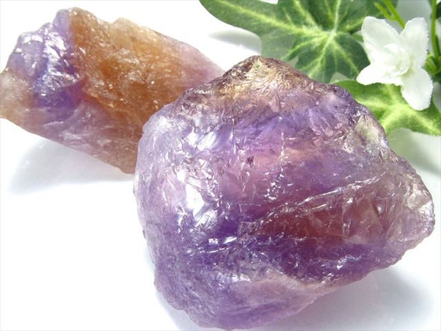 透明感あり ボリビア産 アメトリン ロッククリスタル 1個売り 重さ45g-60g ロッククリスタル 自分自身の能力を引き出す石 産地直送
