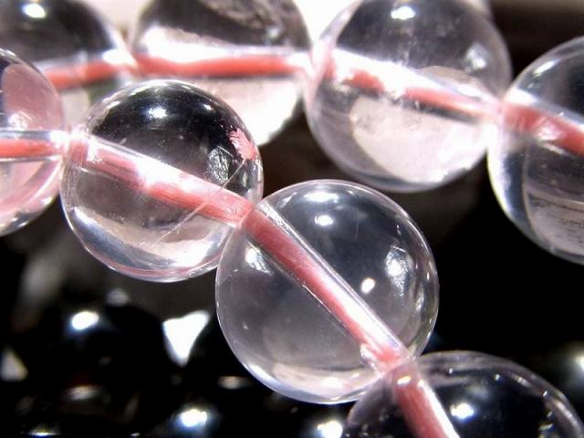 幻のピンクレムリアン ピンクレムリアンシードクリスタル ブレスレット