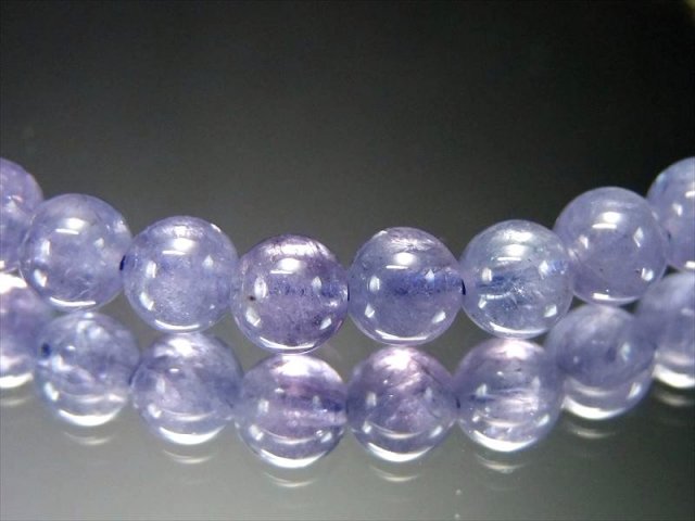 最高級　宝石質　タンザナイト　ゾイサイト　ブレスレット約10.5mm 鑑別書付き 最高級 宝石質 タンザナイト ゾイサイト ブレスレット約10.5mm