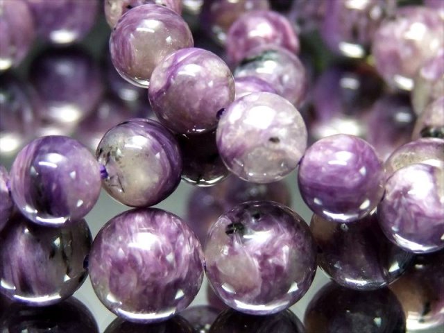 エンジェルシリカ ブレスレット 9.5mm-10mm×20珠前後 油絵のような芸術的色彩 世界三大ヒーリングストーン ロシア産