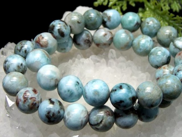 最高品質【女性ホルモンを整える】希少　キュープライトインラリマー　ブレスレット 最高品質【女性ホルモンを整える】希少 キュープライトインラリマー