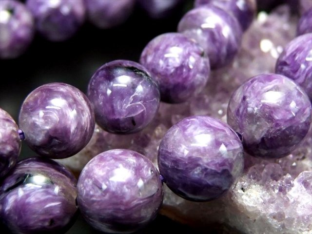 チャロアイト ブレスレット プレミアム] チャロアイトブレスレット