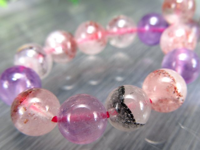 3A+ スーパーセブン ブレスレット 7.5mm-8mm×25珠 激レア 最強ブレス