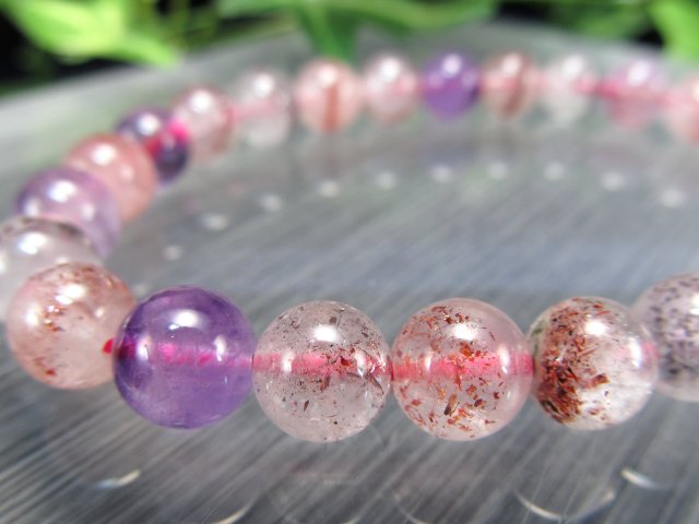 3A+ スーパーセブン ブレスレット 7.5mm-8mm×25珠 激レア 最強ブレス