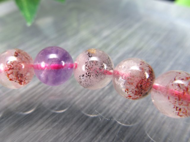 3A+ スーパーセブン ブレスレット 7.5mm-8mm×25珠 激レア 最強ブレス