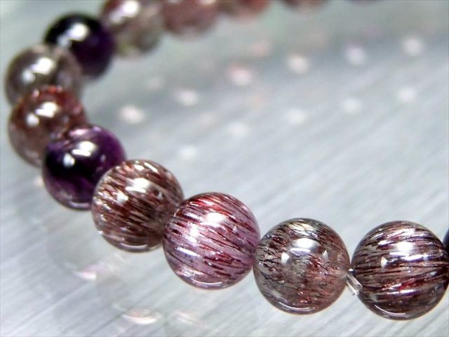 豪華プレミアグレード S級 スーパーセブン ブレスレット 7mm-7.5mm×26