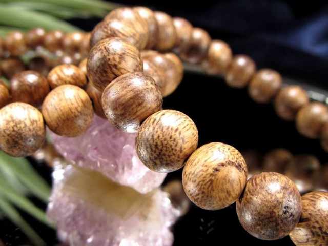 アガーウッド 沈香 ブレスレット 8mm-8.5mm×24珠前後 天然木使用 浄化