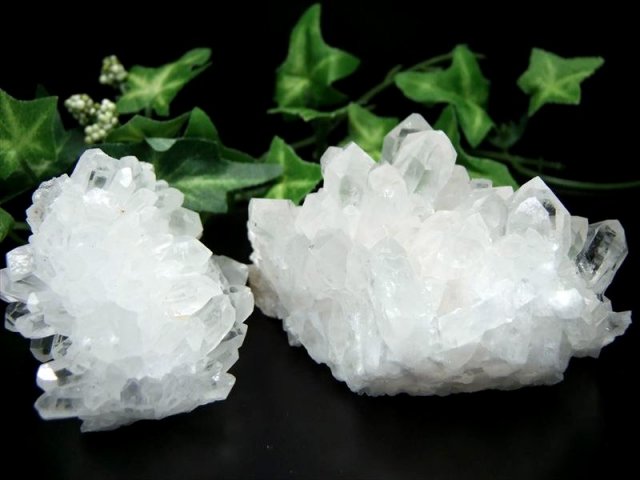 安心の結晶太め 3A 四川 水晶クラスター 1個売り 重さ160g-200g ギフト