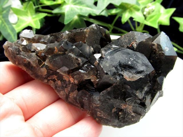 自然色　水晶クラスター モリオン　13個セット　1kg 水晶　原石　自然石c2 楽天市場】【11日1:59まで 抽選で300%ポイント還元】○圧倒的