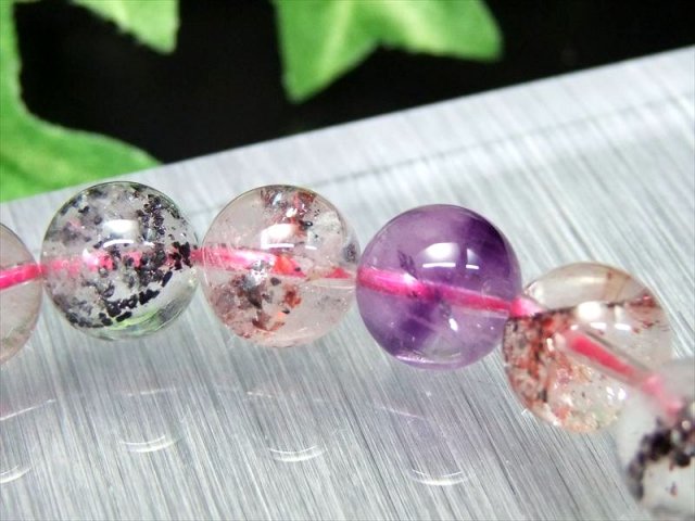 バイヤー自ら撮影 5A スーパーセブン ブレスレット 9.5mm-10mm×20珠