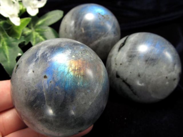 4A ムーンストーン 丸玉 1個売り 直径約50mm-52mm 月光を思わせる