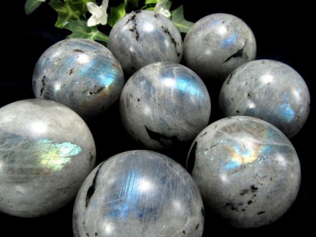 4A ムーンストーン 丸玉 1個売り 直径約50mm-52mm 月光を思わせる