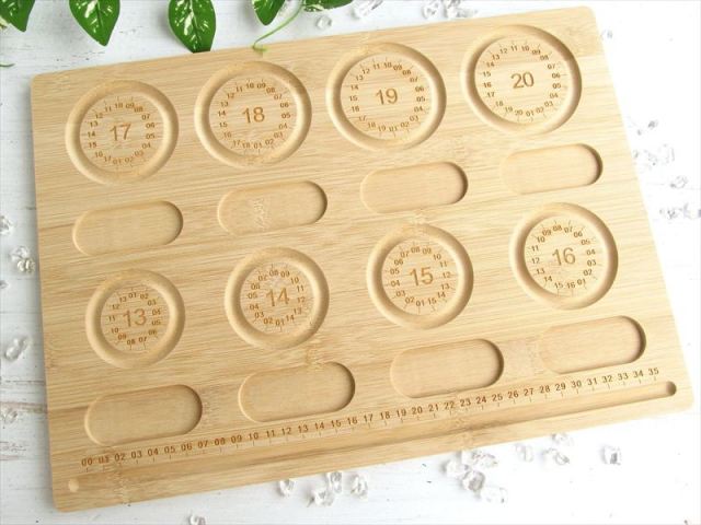 アクセサリー制作に 竹製 デザインボード 幅39cm×28cm 厚さ1cm 重さ550g前後 ブレスレット製作 ネックレス製作 メジャー付き ハンドメイド作家