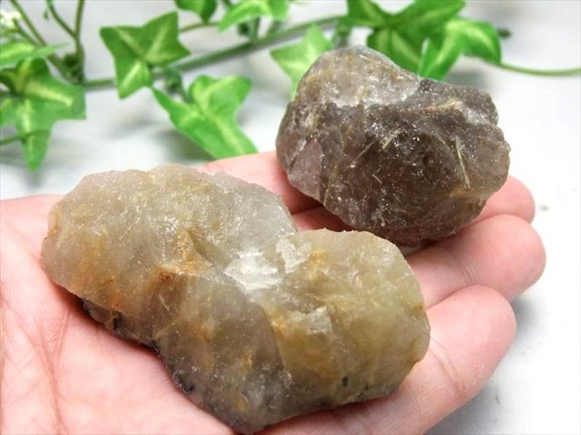 金針水晶原石 ゴールドルチル 原石 300gパック 約3-6個入り