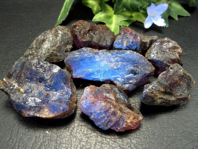 ブルーアンバー原石 お得なセット売り ブルーアンバー 原石 50gセット 一袋約8-10個入り