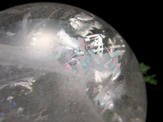 ✳️極品✨綺麗な虹と透明度‼️ハイクオリティスフィア✨レインボー 水晶 丸玉 天然石 ✳️極品✨綺麗な虹と透明度‼️ハイクオリティスフィア✨レインボー