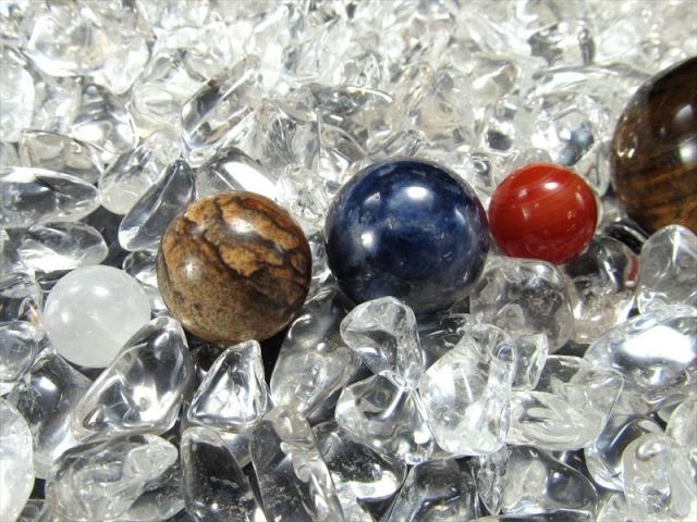 太陽系の9つの惑星 ギフトボックス付 天然宝石 丸玉 セット 宇宙惑星