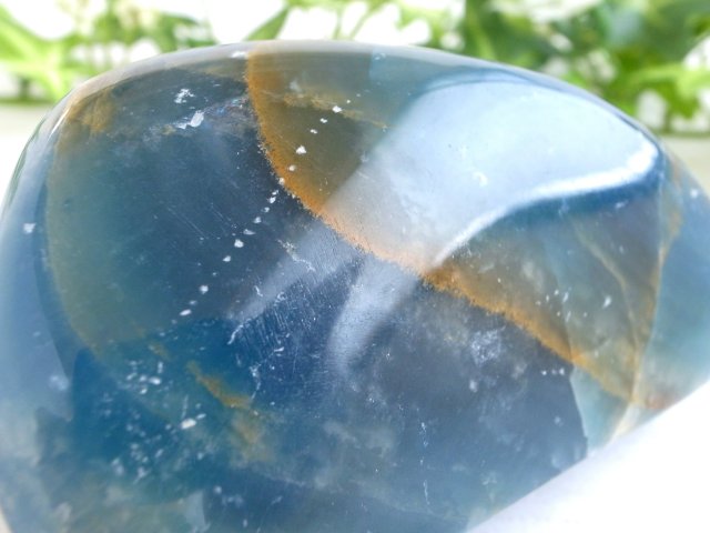初入荷 ブルーオニキス フリーフォーム 磨き原石 重さ308g 心の波風を鎮める 集中と冷静な判断 日常に落ち着きを 大人気浄化アイテム 一点物 アルゼンチン産