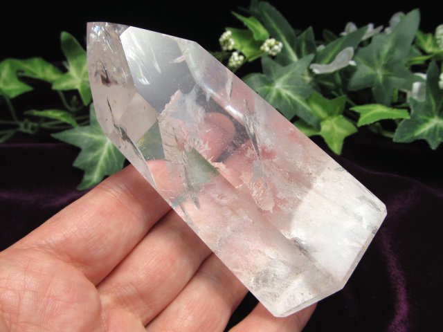 レムリアンシード　ポリッシュ　ポイント レムリアンシードクリスタルポリッシュポイント(研磨ポイント)