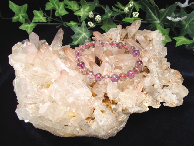 ギャランティーカード付 ピンク レムリアンシードクリスタル 最長約18.5cm 約951g 巨大クラスタータイプ 古代の叡智を封じ込めた水晶