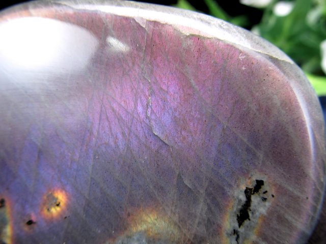 激レア パープルシラー パープルシラー ラブラドライト 磨き原石 重さ