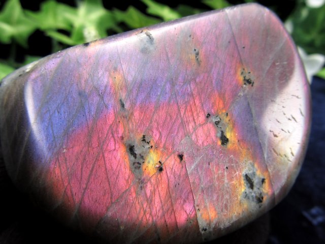激レア パープルシラー パープルシラー ラブラドライト 磨き原石 重さ