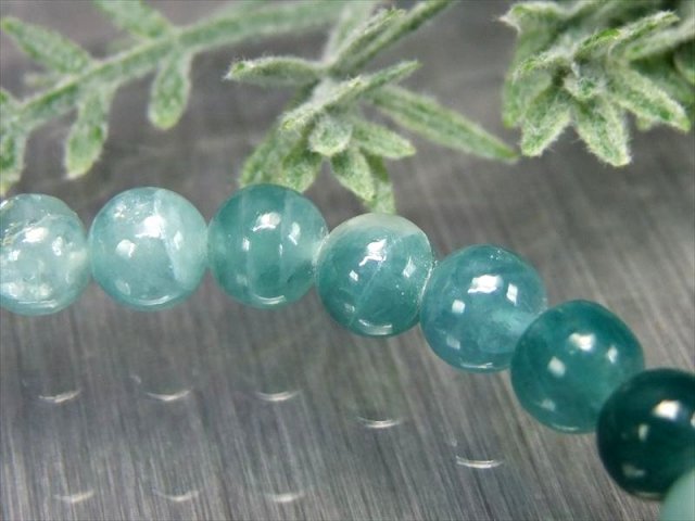 幻の宝石 グランディディエライト ブレスレット 6.5mm-7mm×29珠 限られ