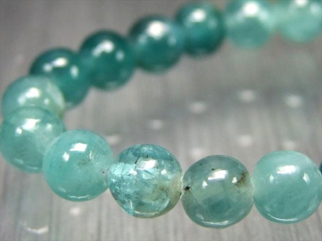 幻の宝石 グランディディエライト ブレスレット 6.5mm-7mm×29珠 限られ
