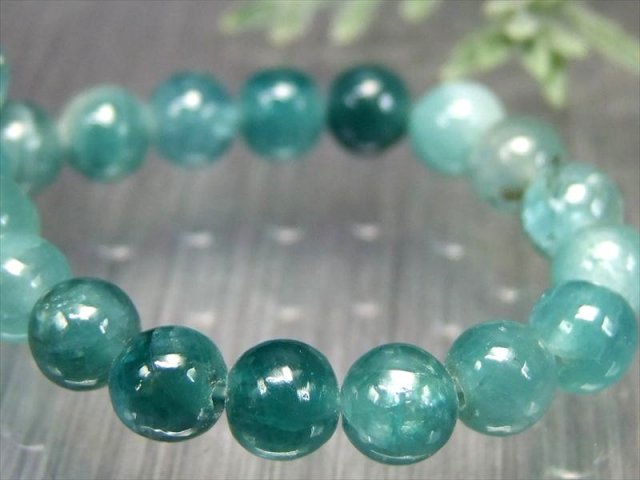 幻の宝石 グランディディエライト ブレスレット 6.5mm-7mm×29珠 限られ