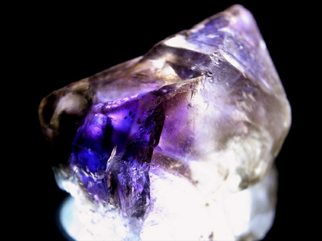 高品質 エスピリット・サント産 スーパーセブン 結晶原石 最大幅26mm 重さ15.5g キラキラインクルージョン 最強のパワーストーン ナチュラル原石 一点物