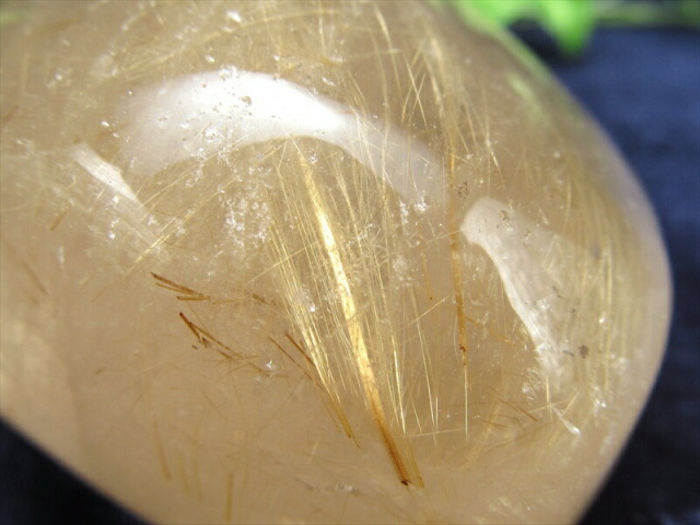 放射ルチル ゴールドルチル クォーツ フリーフォーム 幅約68mm 重さ約210g ポリッシュ 金運上昇 激レア 繊細針 一点もの ブラジル産