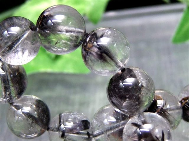 【お手頃品質,価格】プラチナルチルクォーツ　ブレスレット　良質　美品　天然 9/4新着情報☆希少！艶めく輝きプラチナルチルクォーツブレスレットを