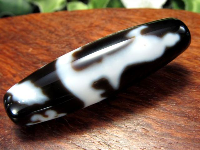 五本爪 A至純天珠 騎龍観音天珠 きりゅうかんのんてんじゅ サイズ：約