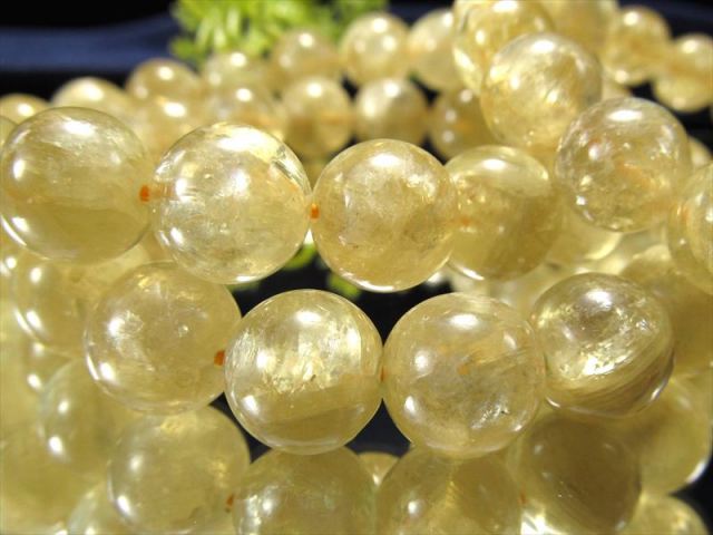 天然ゴールデンマイカ フロゴパイト ブレスレット 8mm-8.5mm×22珠前後