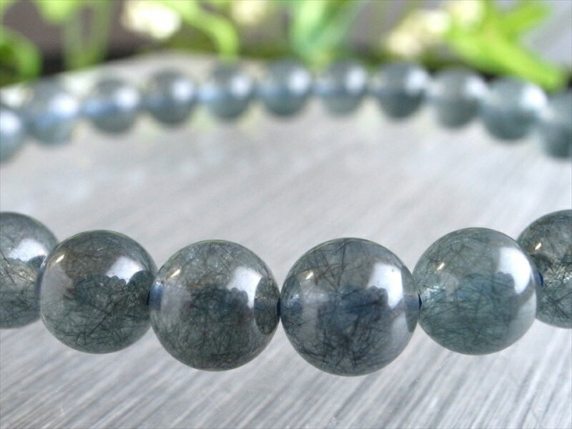 5A ブルールチル インディゴライト サゲニティック クォーツ