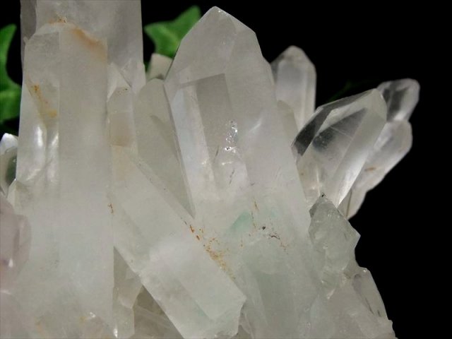 限定5個 激レア・緑の山並みを閉じ込めた水晶 エメラルドグリーンファントムクォーツ クラスター 幅120mm 重さ519g 『約束の地』アフリカ大陸の南東
