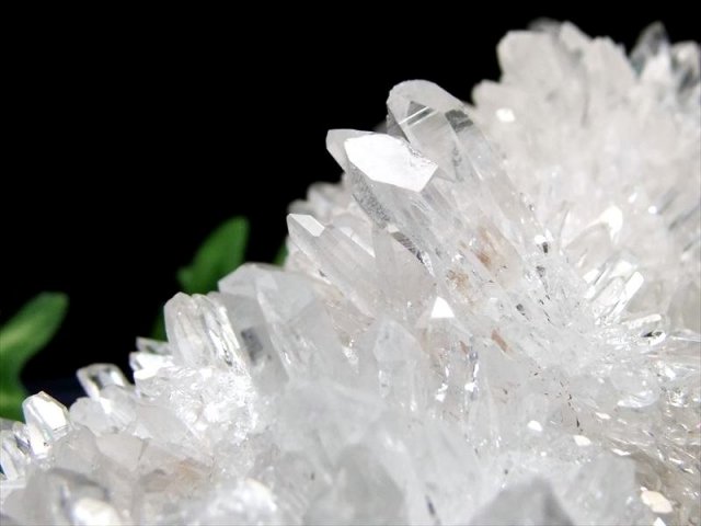 5A 超透明花咲き結晶 四川 フラワー水晶 クラスター 専用台座付 最大幅