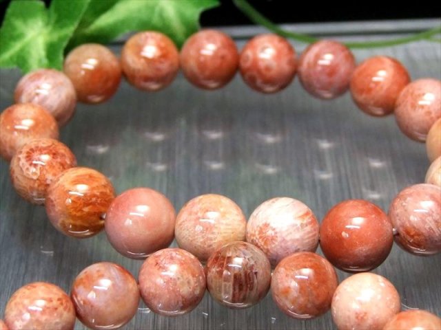 コーラル 珊瑚 ブレスレット 約11mm×18珠前後 生命力 健康 長寿の象徴